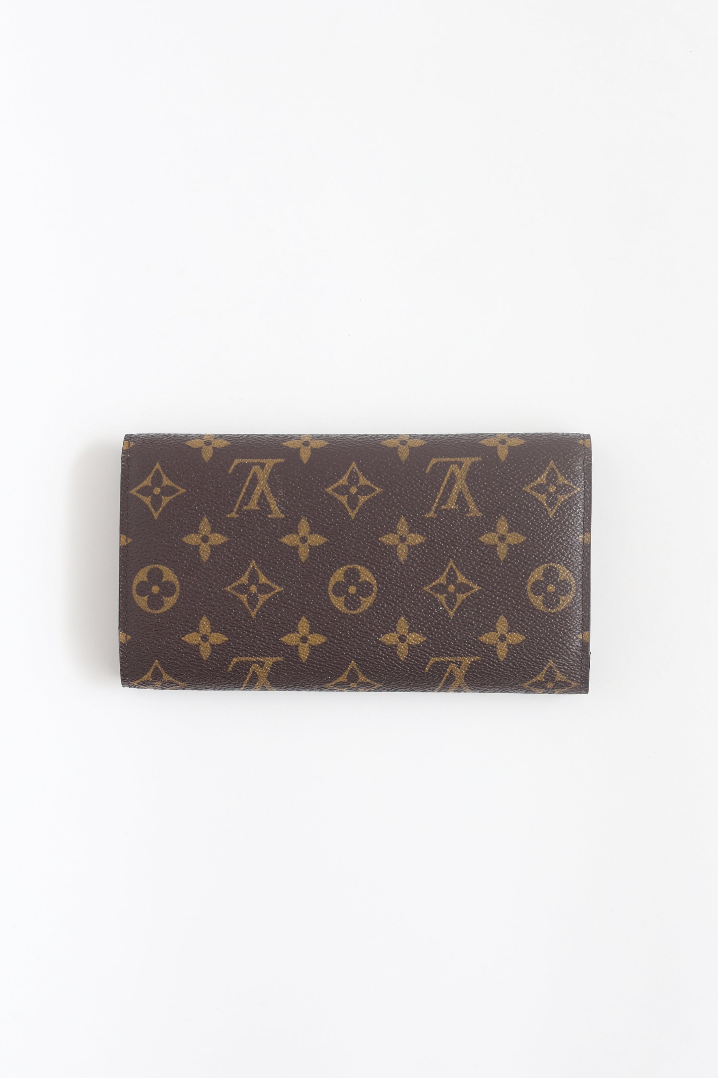 Louis Vuitton, Bags, 448336j Louis Vuitton Wallet Brown Monogram