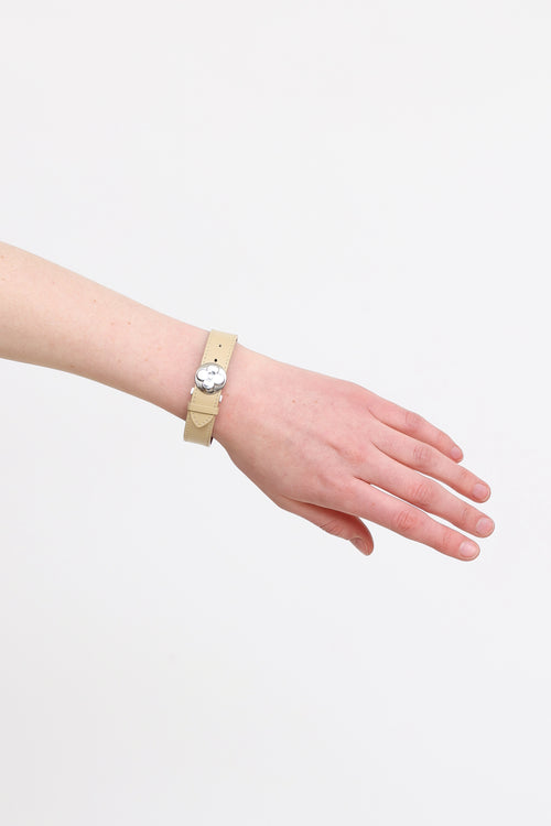 Louis Vuitton Beige Monogram Wish Bracelet