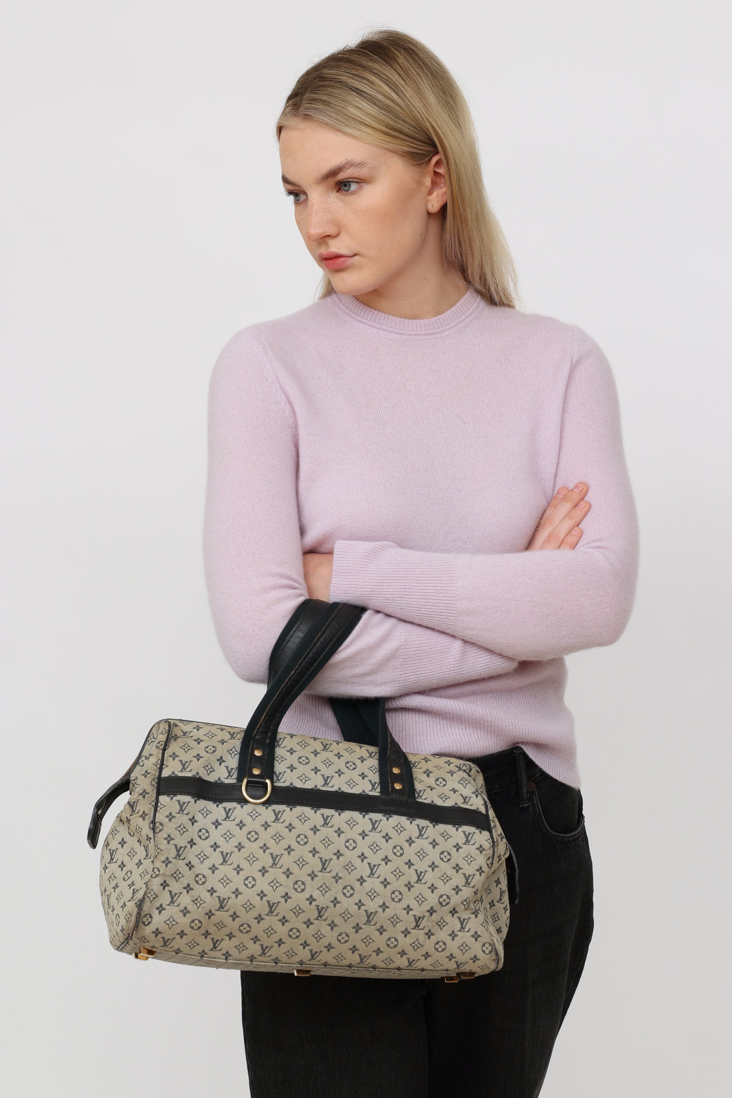 Louis Vuitton Monogram Mini Lin Jeanne GM Crossbody Bag - FINAL SALE ( –  LuxeDH