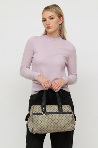 Louis Vuitton Womens Portefeuille Josephine Textured Leather Mini