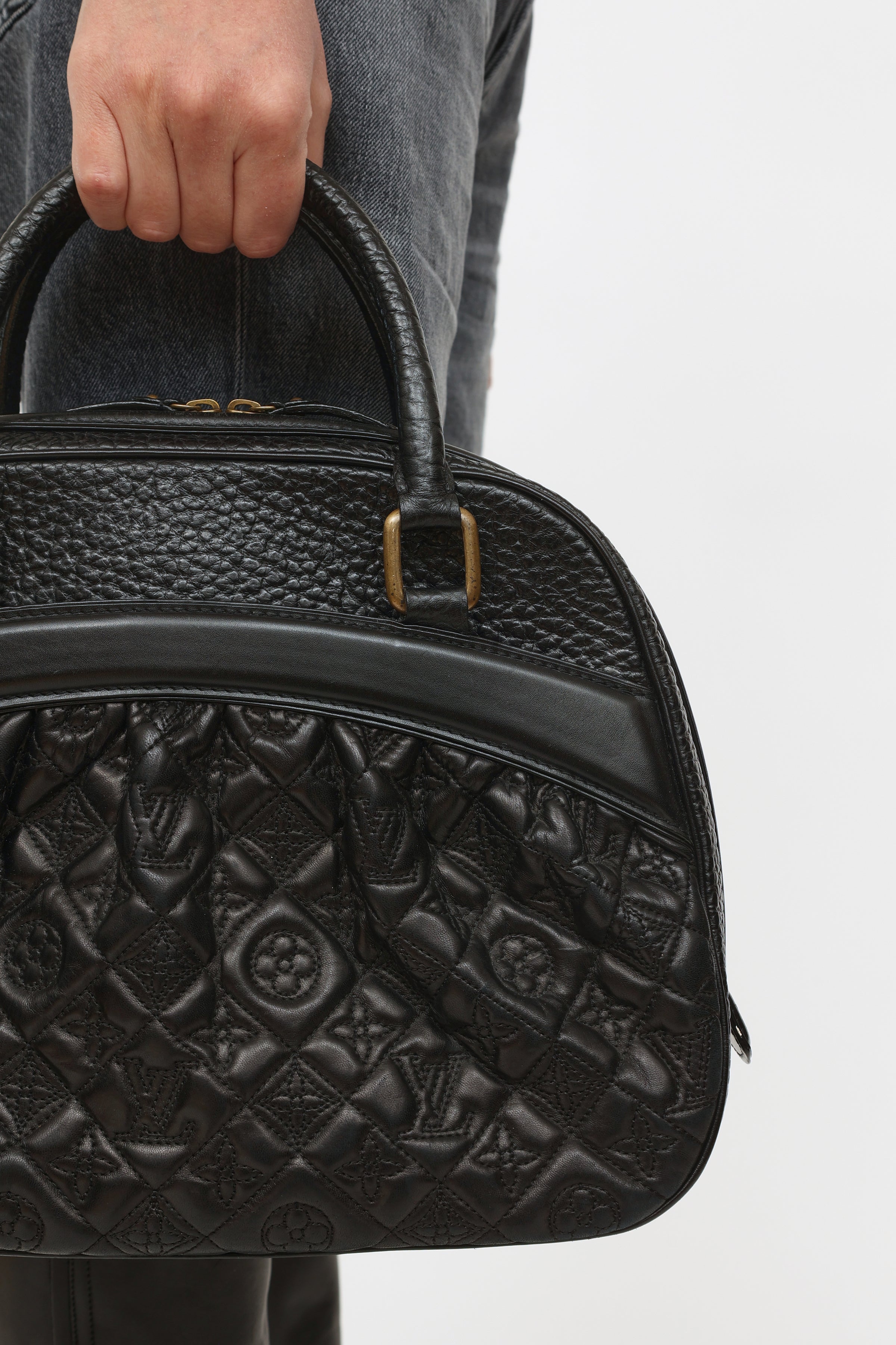 Louis Vuitton // Burgundy & Brown Monogram Mirage Musette Bag – VSP  Consignment