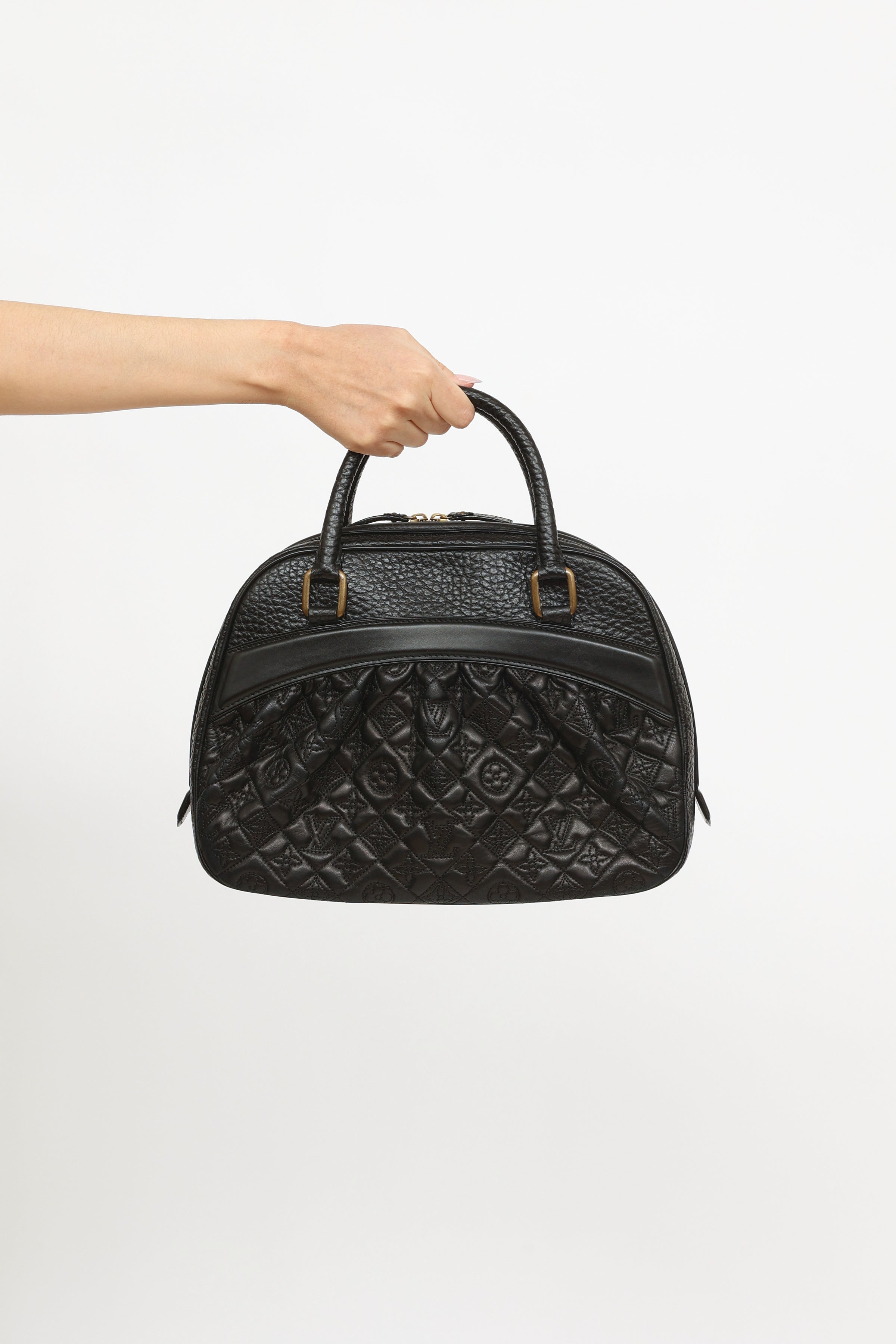 Louis Vuitton Mizi Vienna Handbag Monogram Quilted Lambskin at