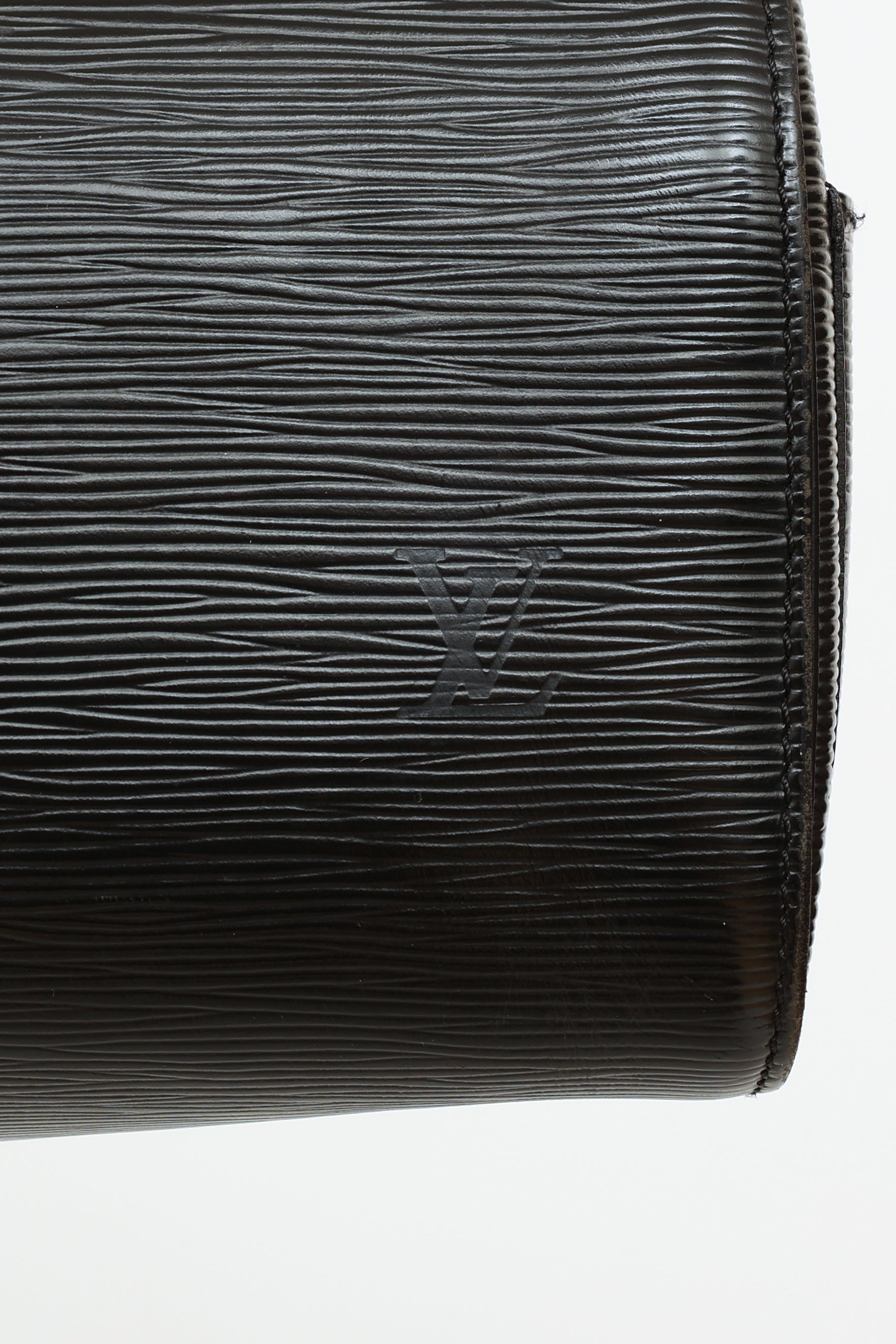 Louis Vuitton Hand Painted Black Epi Speedy Bag at 1stDibs