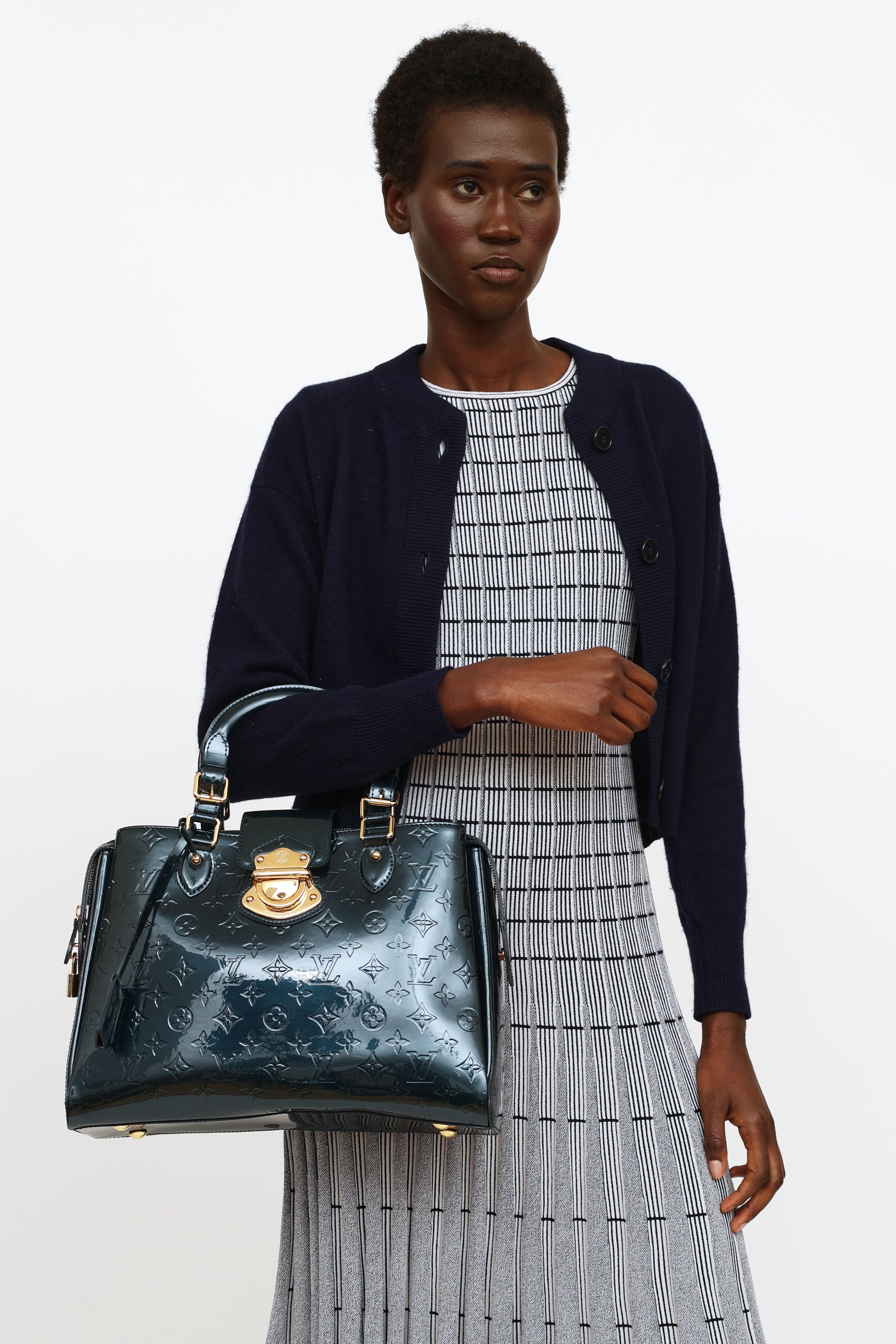 Louis Vuitton Monogram Vernis Melrose Avenue Handbag
