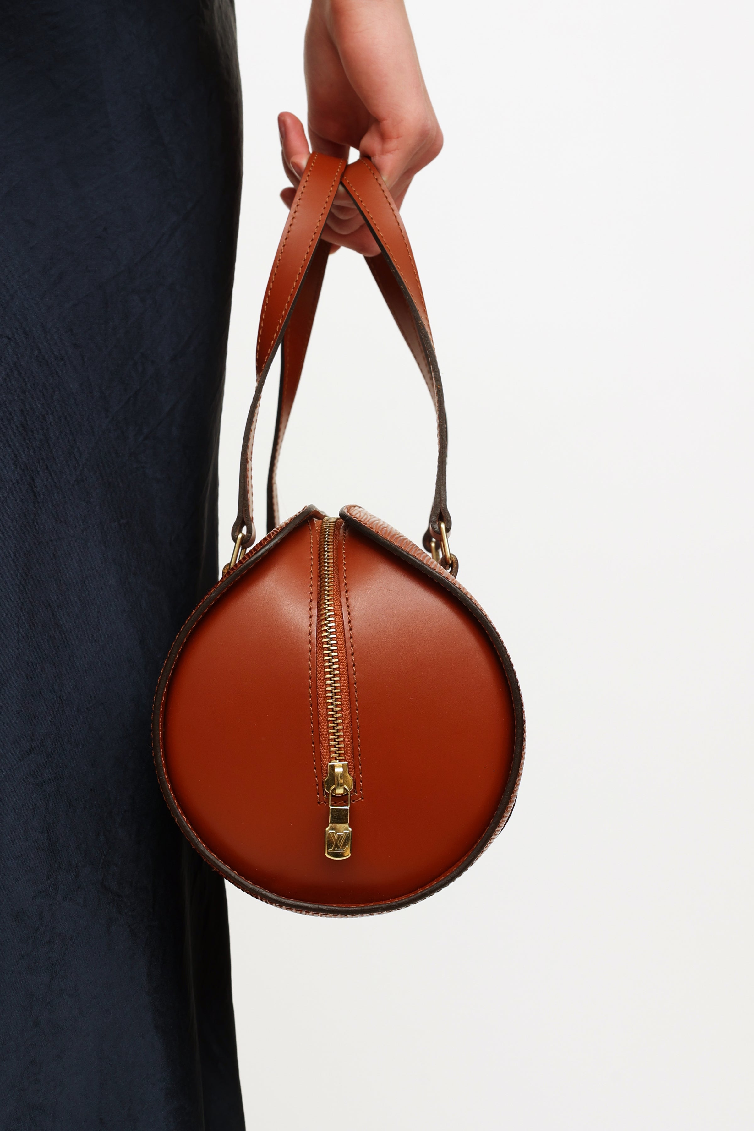 Louis Vuitton Red Epi Papillon 30 Bag and Mini Bag Set