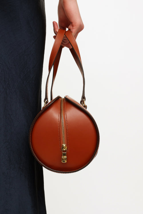 Louis Vuitton Brown Epi Leather Papillon 30 Bag