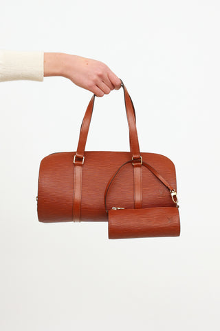 Louis Vuitton Brown Epi Leather Papillon 30 Bag