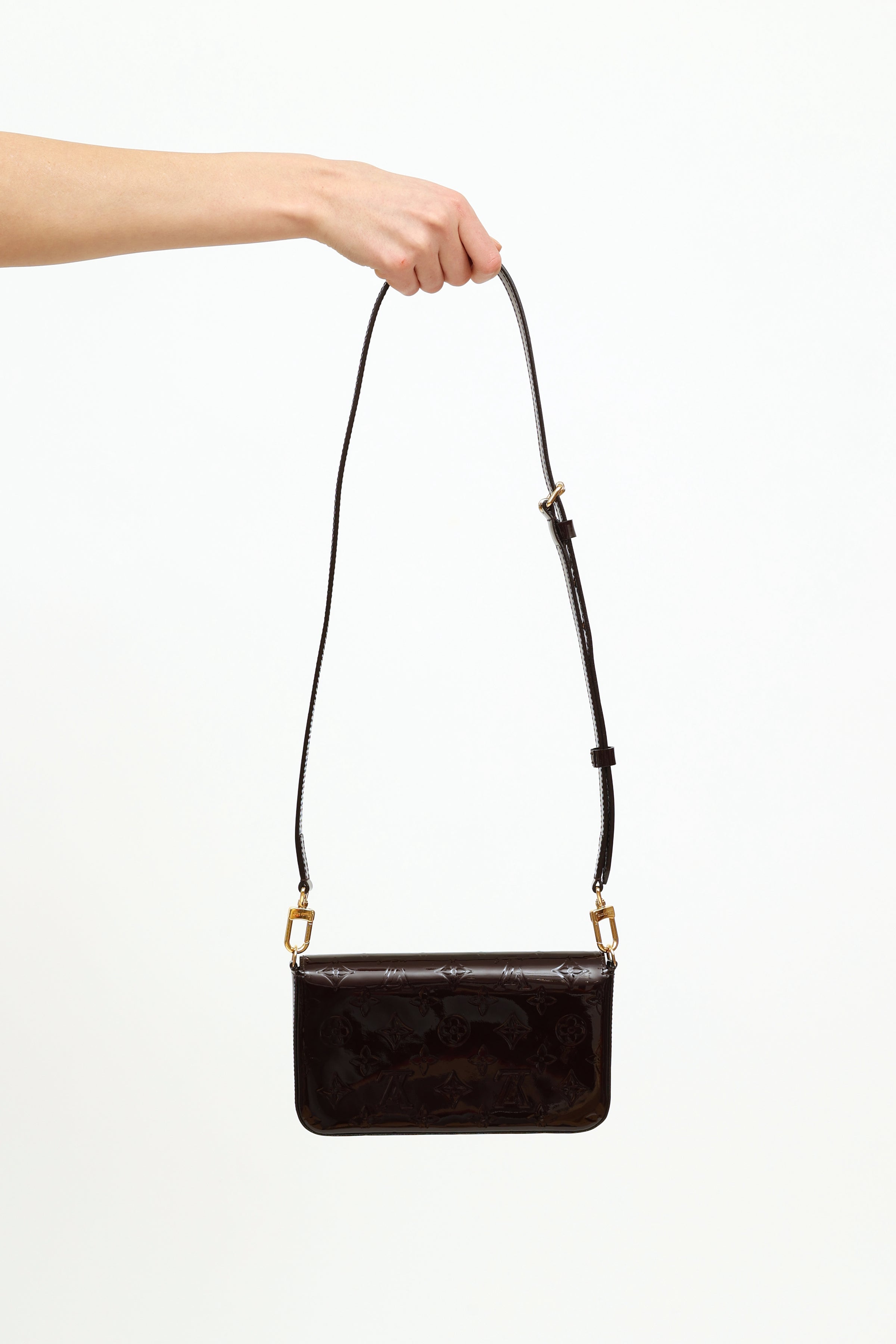 Preloved Louis Vuitton Felicie Pochette Vernis Leather Bag MI4135 0502 –  KimmieBBags LLC