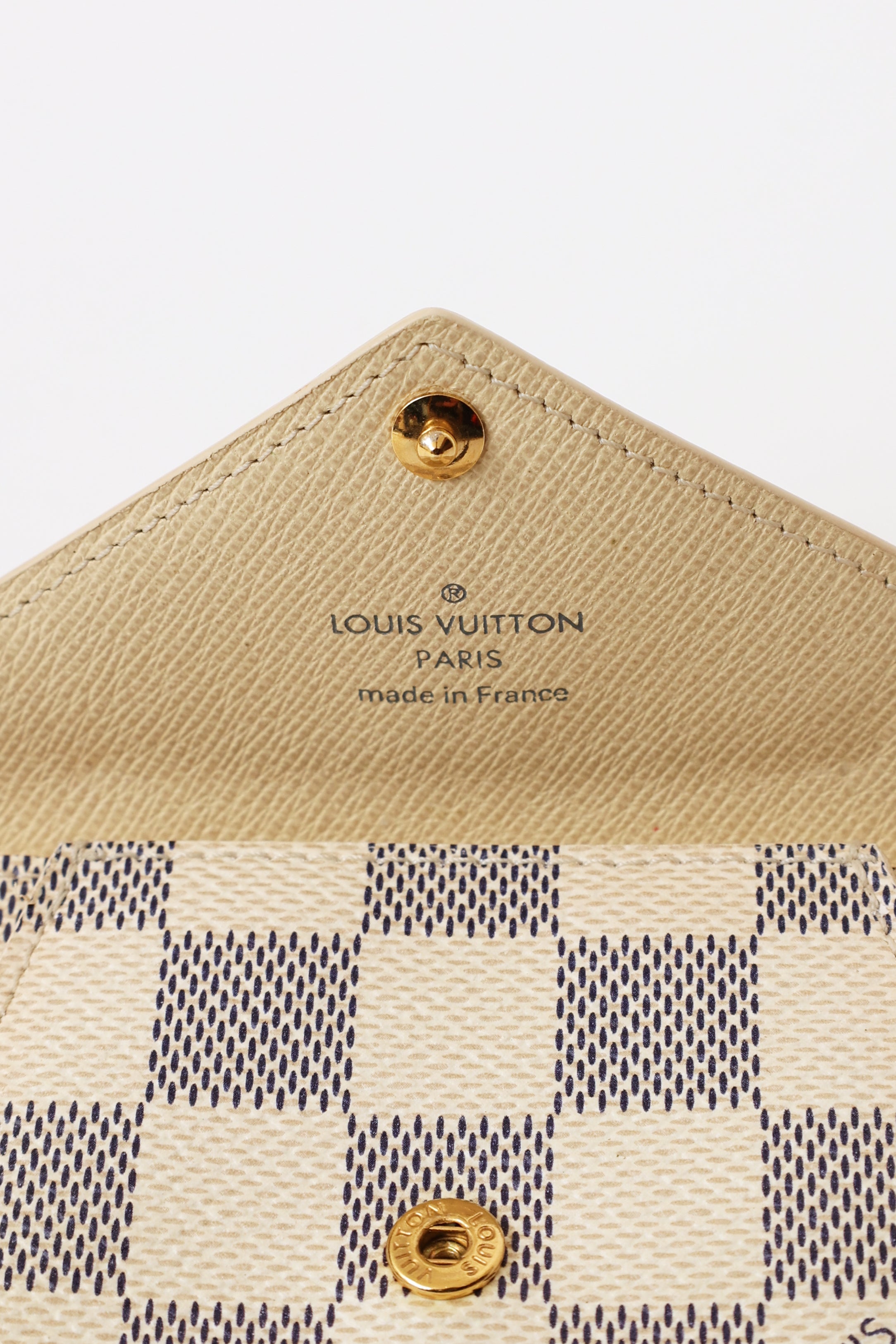 Louis Vuitton Origami Wallet Damier Long Brown