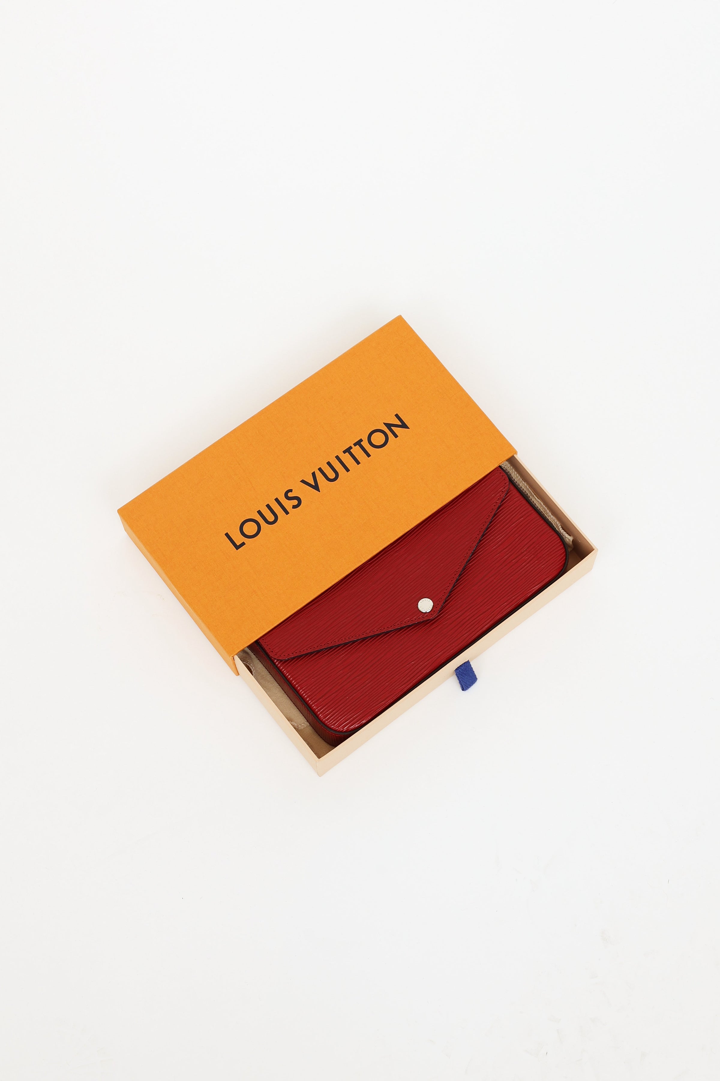 Louis Vuitton Womens Pochette Red Epi Leather – Luxe Collective