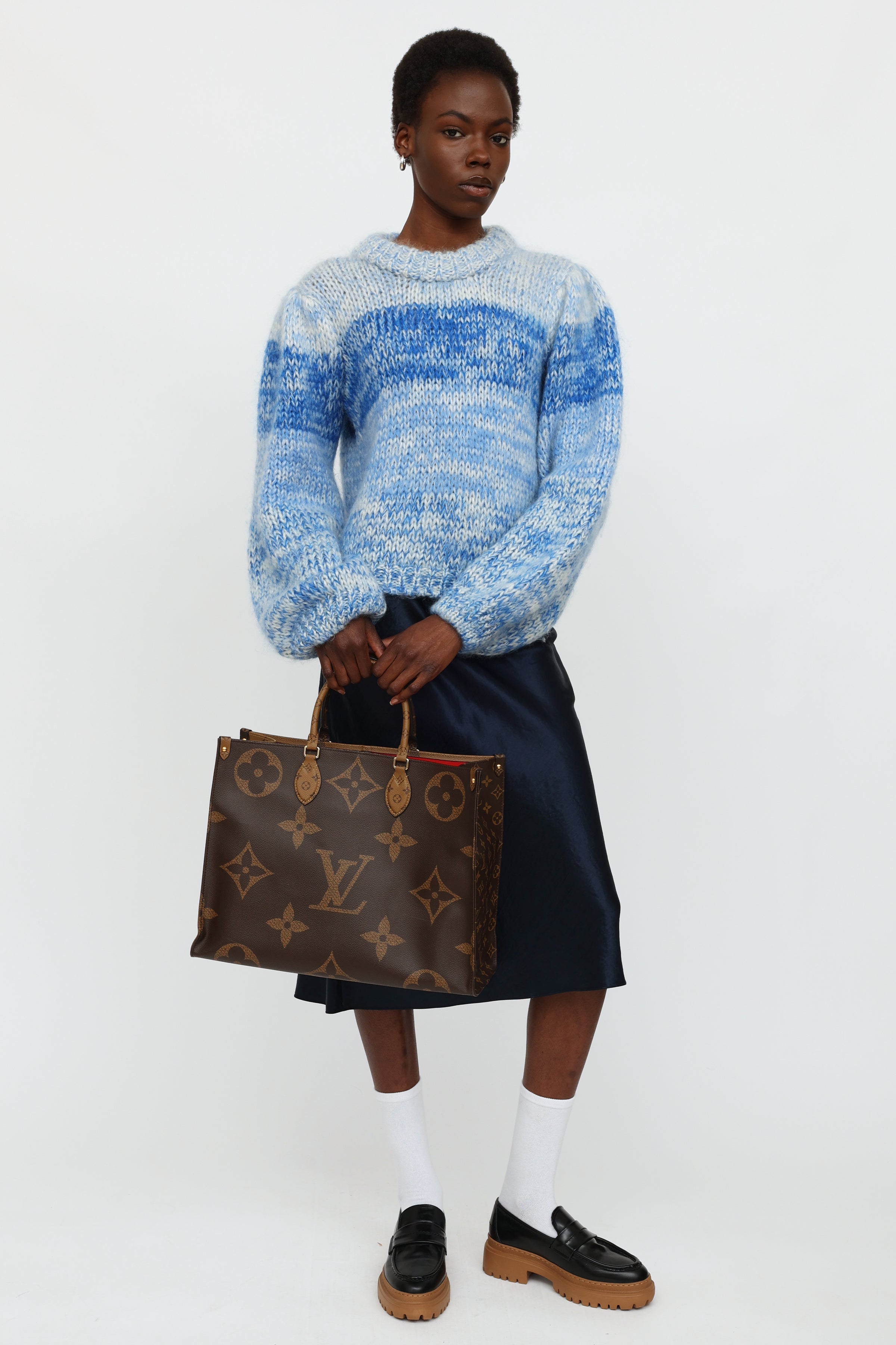 Louis Vuitton // 2020 Brown Monogram Giant OnTheGo GM Bag – VSP