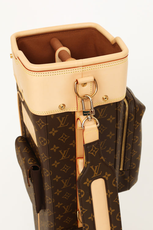 Louis Vuitton Brown Monogram Golf Bag