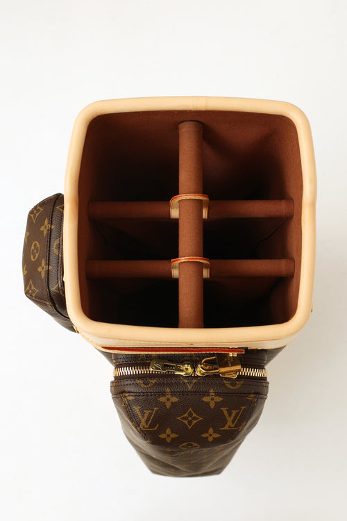 Louis Vuitton Brown Monogram Golf Bag