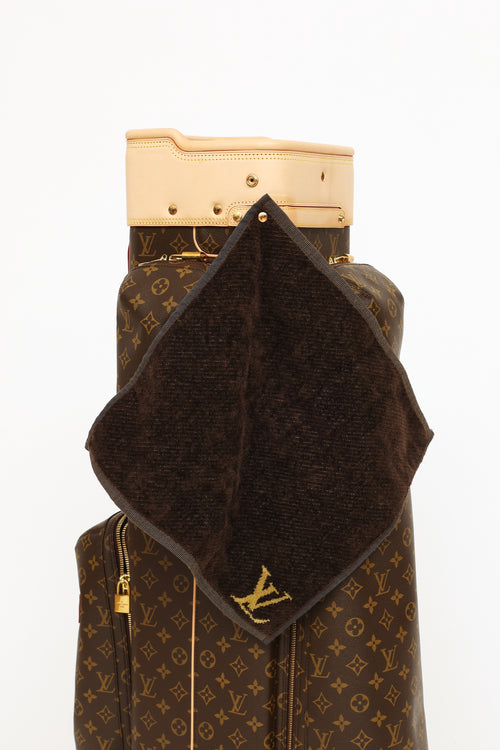 Louis Vuitton Brown Monogram Golf Bag