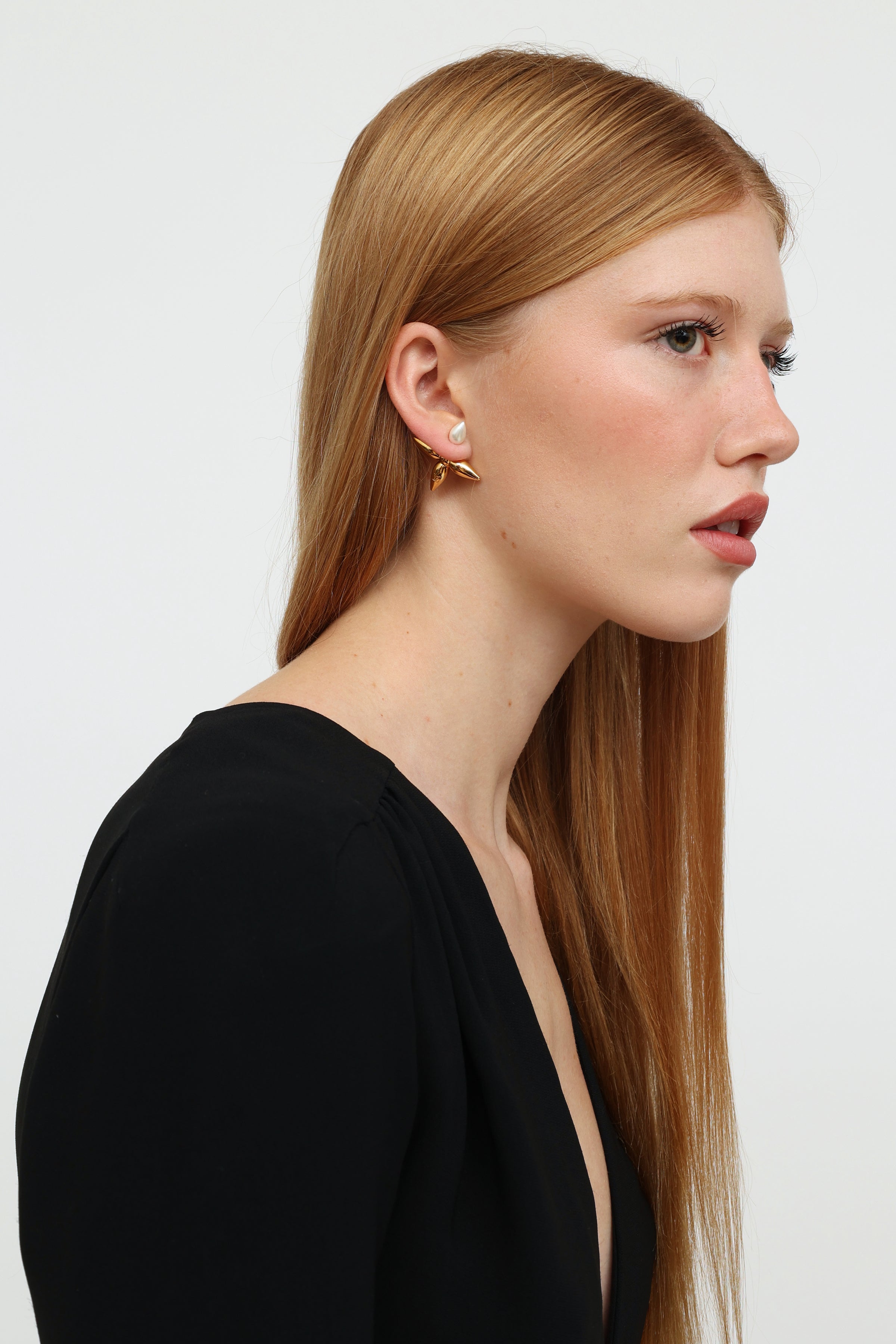 Louis Vuitton // Gold Plated Louisette Earring – VSP Consignment