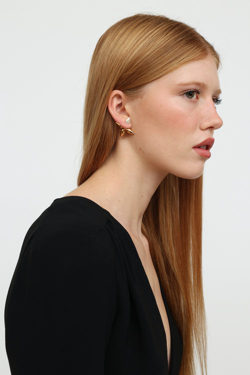 Gold Plated Louisette Earring