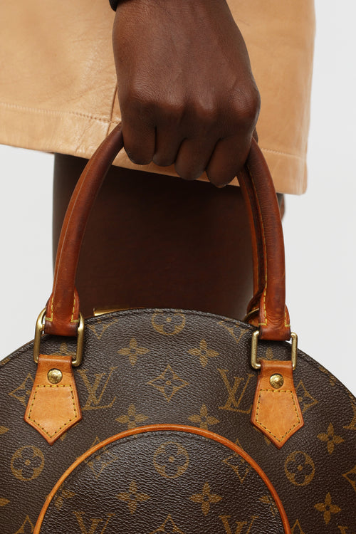 Louis Vuitton Brown Monogram Ellipse Bag