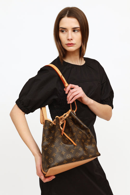 Louis Vuitton Monogram Brown Petit Noé Bag