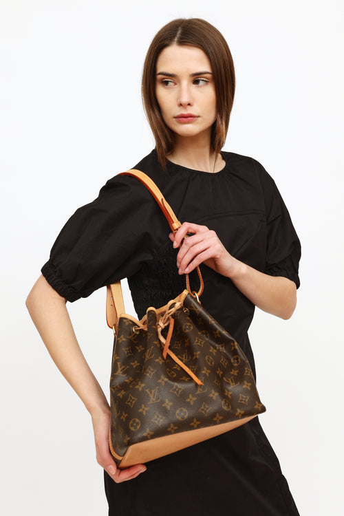 Louis Vuitton Monogram Brown Petit Noé Bag