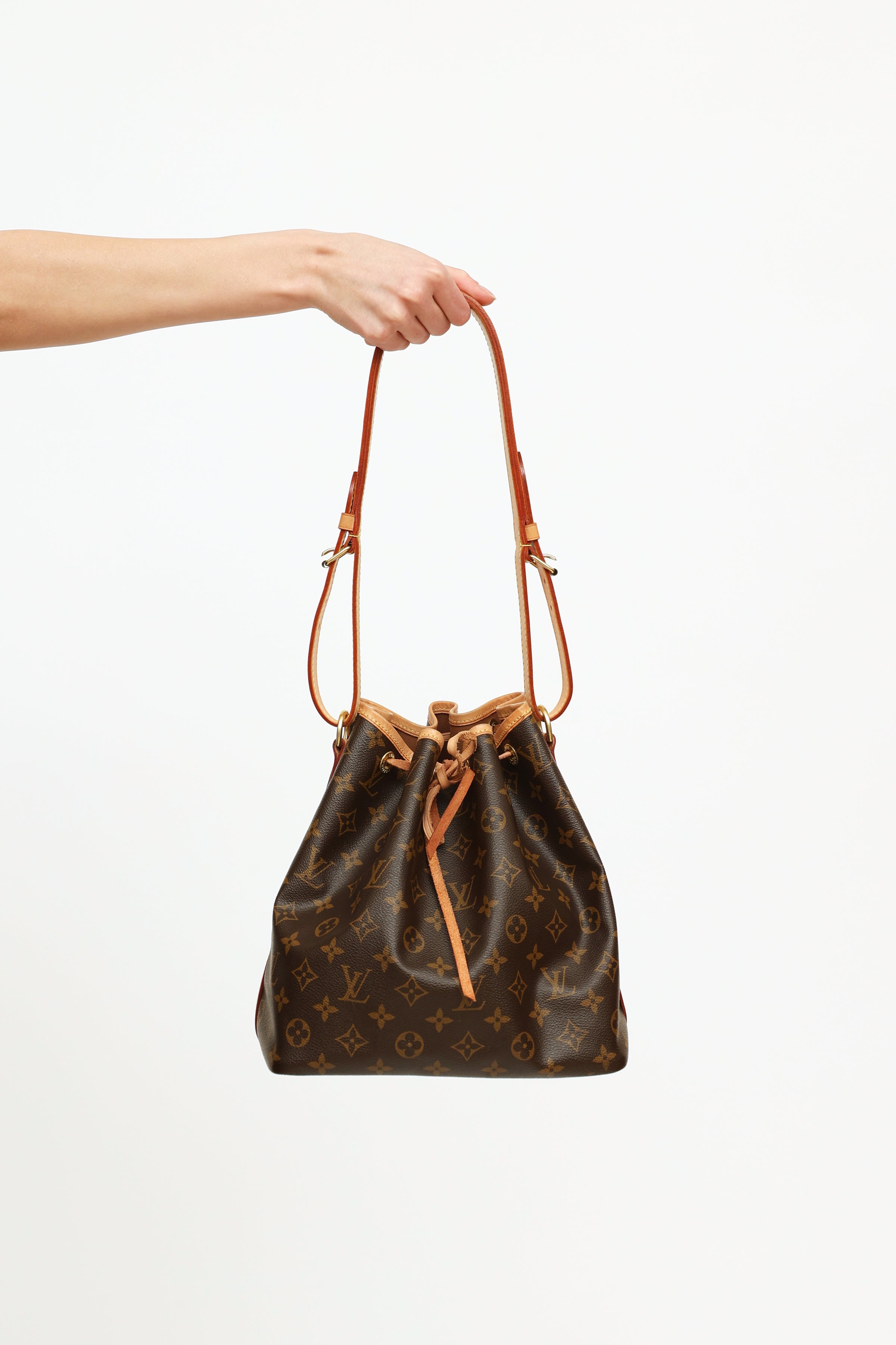 Brown Monogram Petit Noe Authentic PreOwned  The Lady Bag