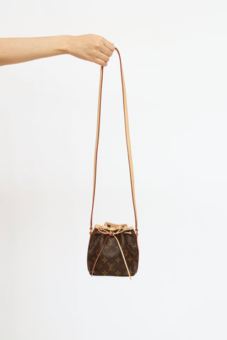 Louis Vuitton Brown Monogram Nano Noé Bag