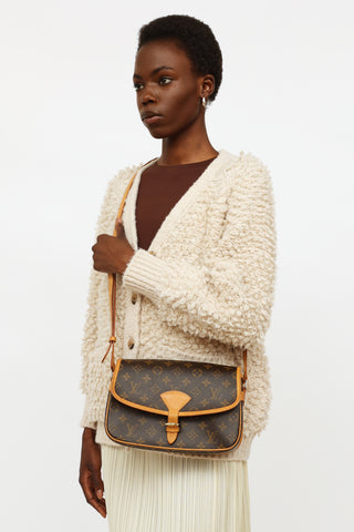 Louis Vuitton 2012 Brown Monogram Sologne Crossbody Bag