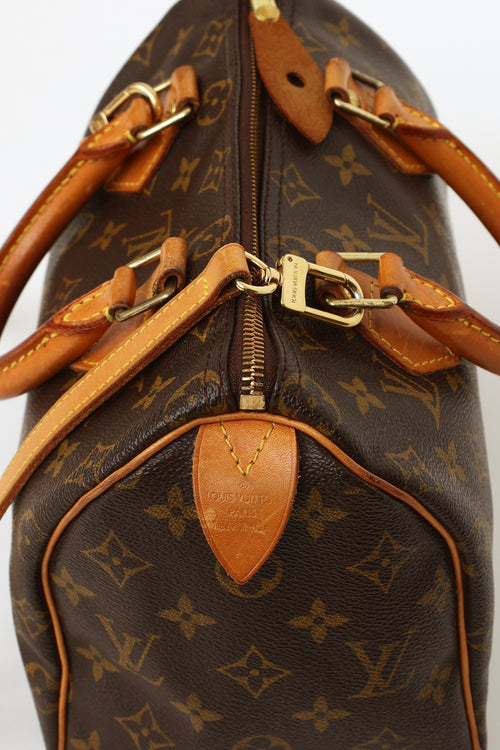 Louis Vuitton 2010 Monogram Speedy 25 Bag