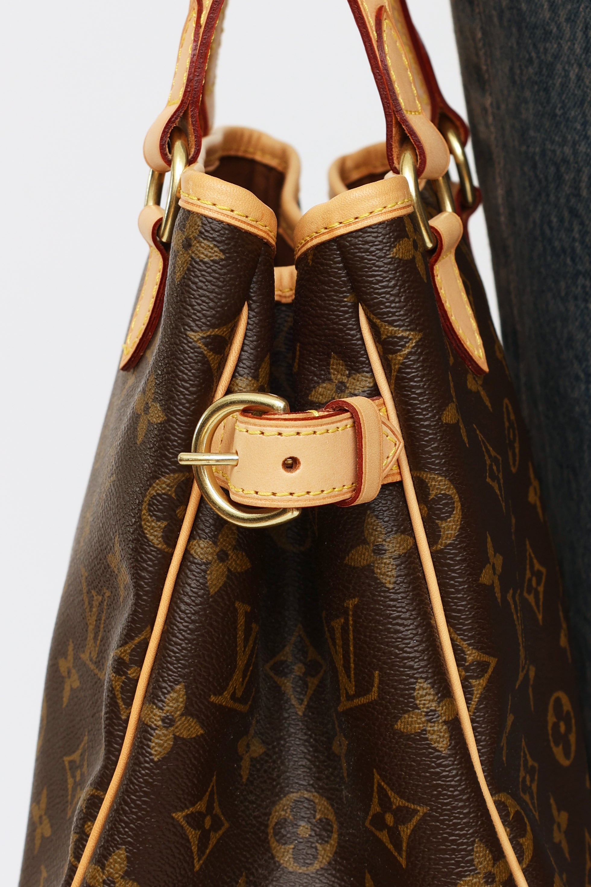 Batignolles leather handbag Louis Vuitton Brown in Leather - 38031597