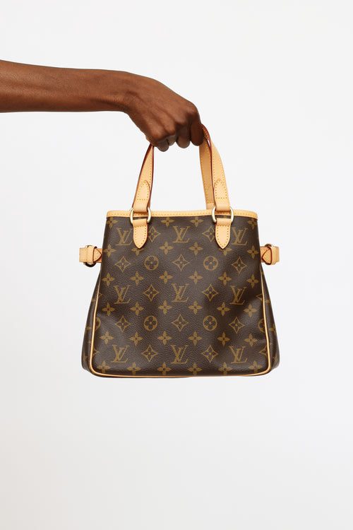 Louis Vuitton Brown Monogram Batignolles Vertical Bag