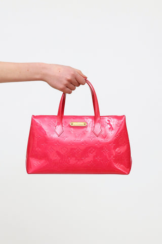 Louis Vuitton Pink Vernis Wilishire PM Tote Bag