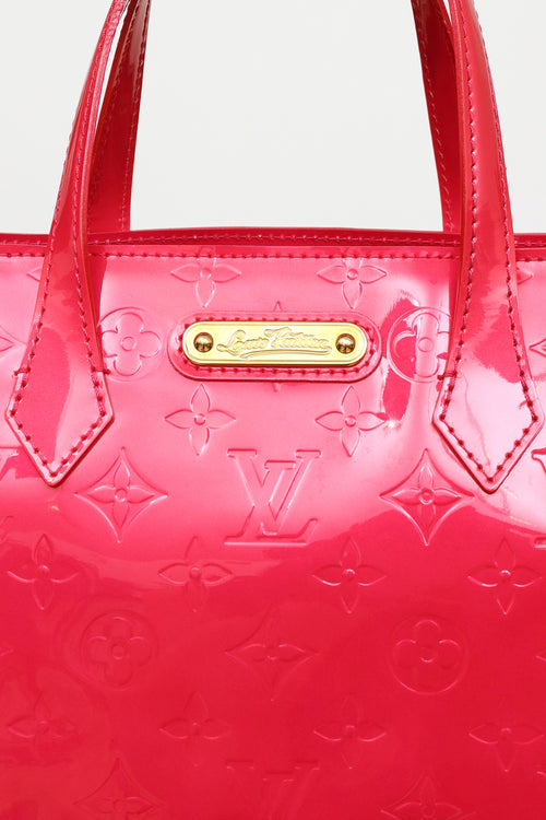 Louis Vuitton Pink Vernis Wilishire PM Tote Bag