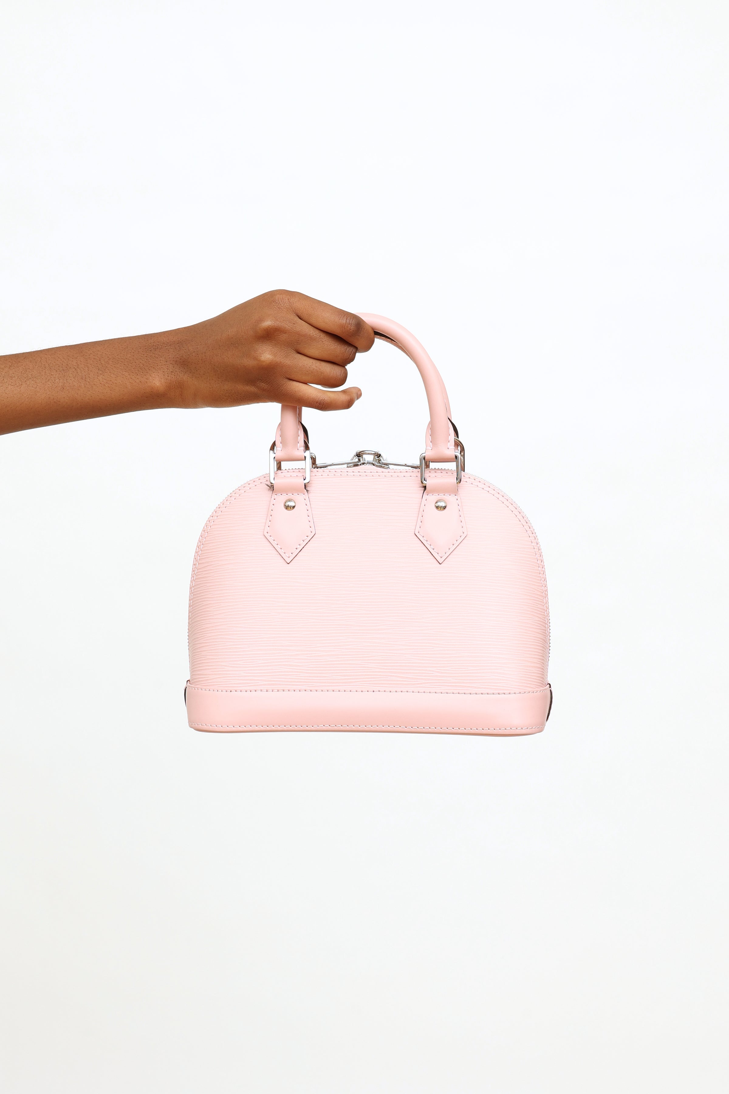 Louis Vuitton // 2017 Pink Rose Ballerine Epi Alma BB Bag – VSP