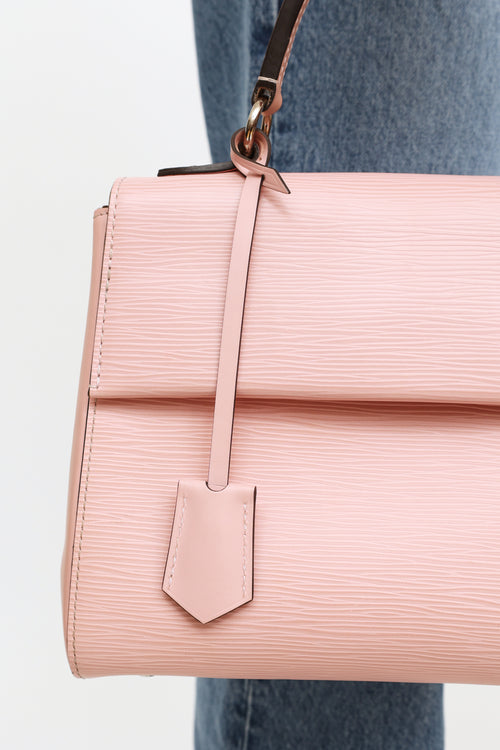 Louis Vuitton Rose Epi Cluny BB Bag