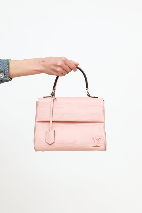 Louis Vuitton Rose Epi Cluny BB Bag