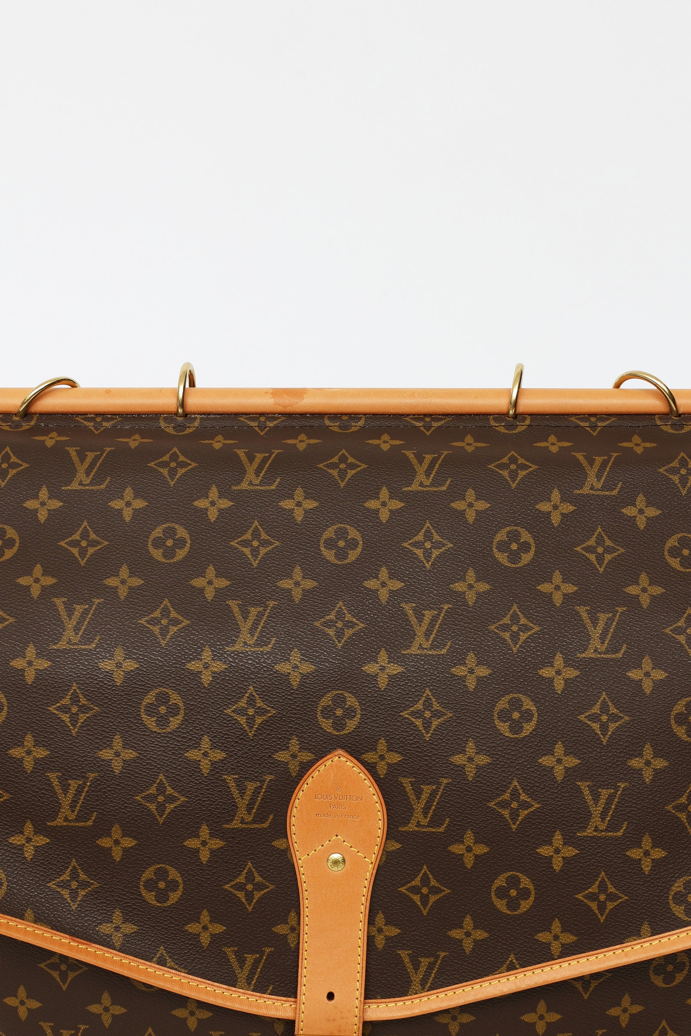 Louis Vuitton // 1998 Monogram Hunting Travel Bag – VSP Consignment