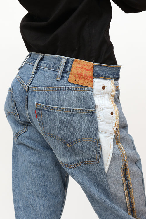 Sami Miro Porterhouse Lightwash Upcycled Denim Jeans