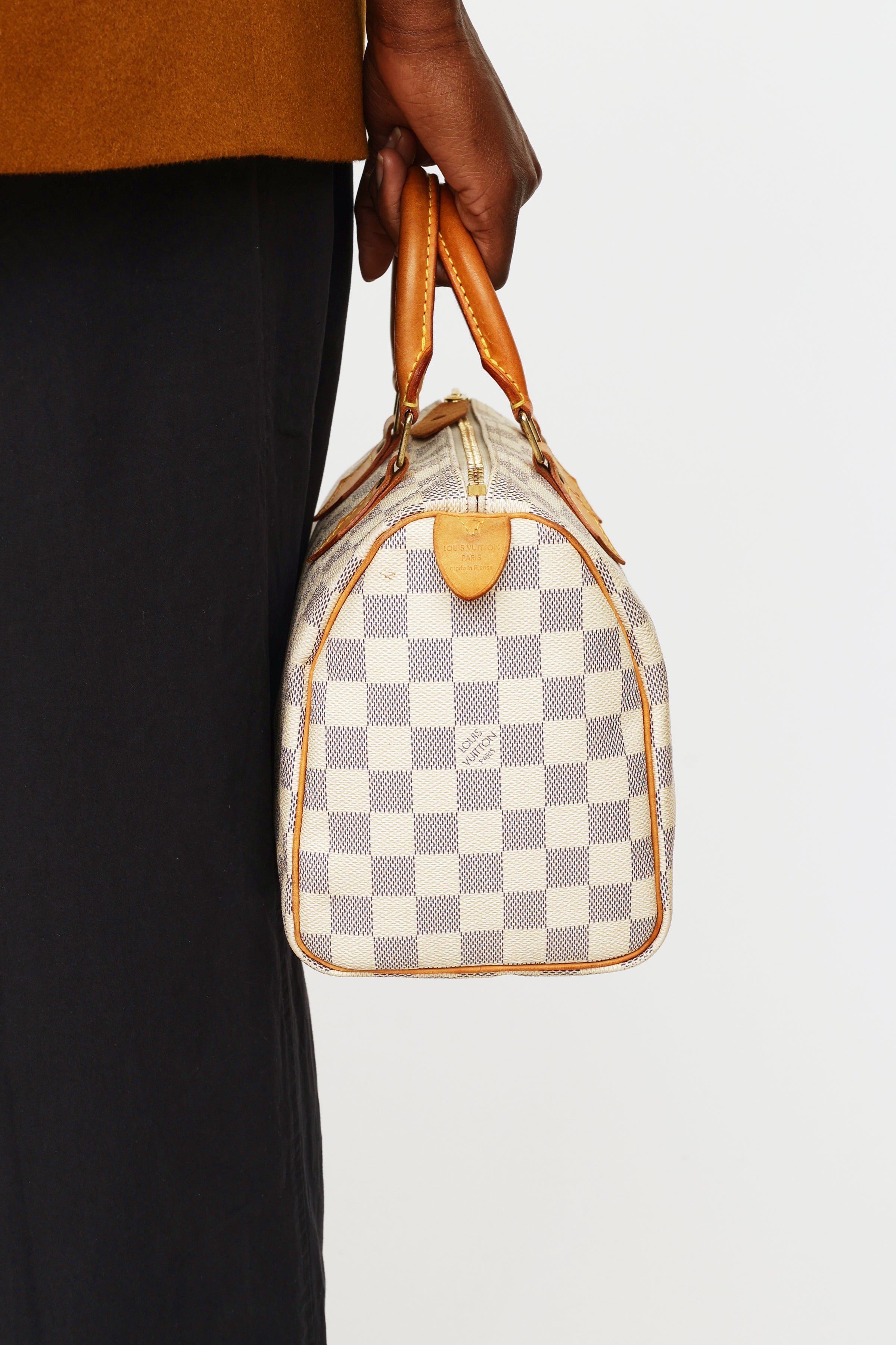 Speedy 25 Damier Azur – Keeks Designer Handbags