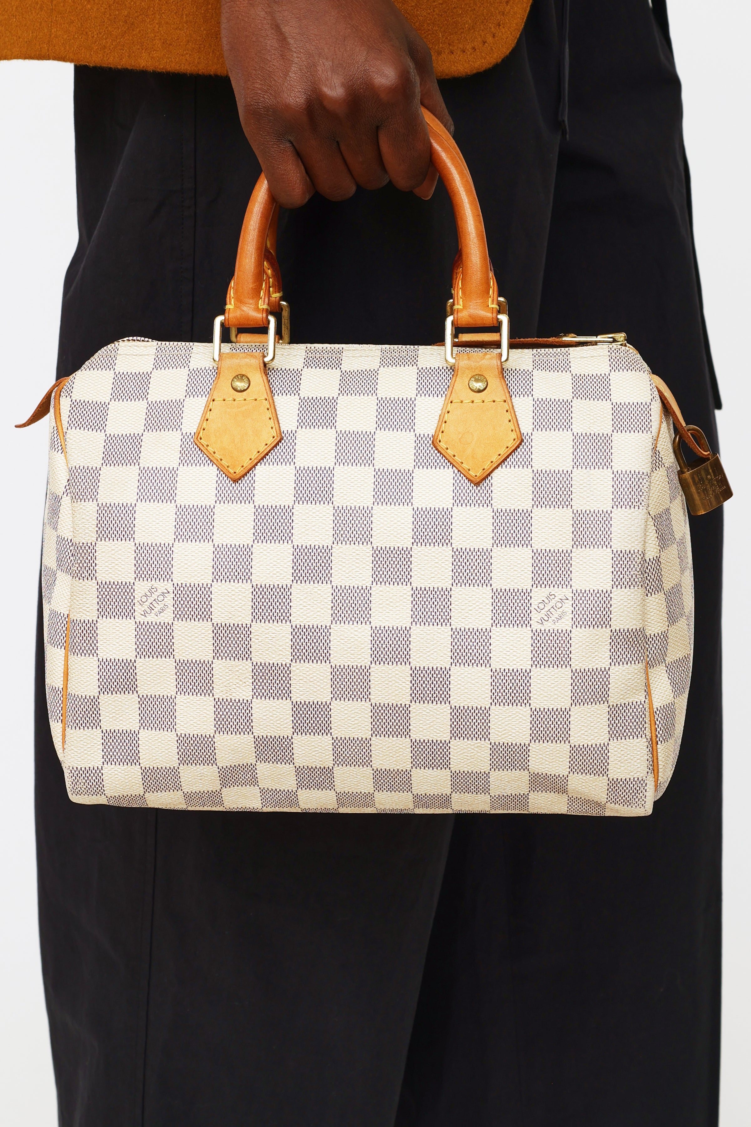 Louis Vuitton Damier Azur Speedy 25 Bag LVJS507 - Bags of
