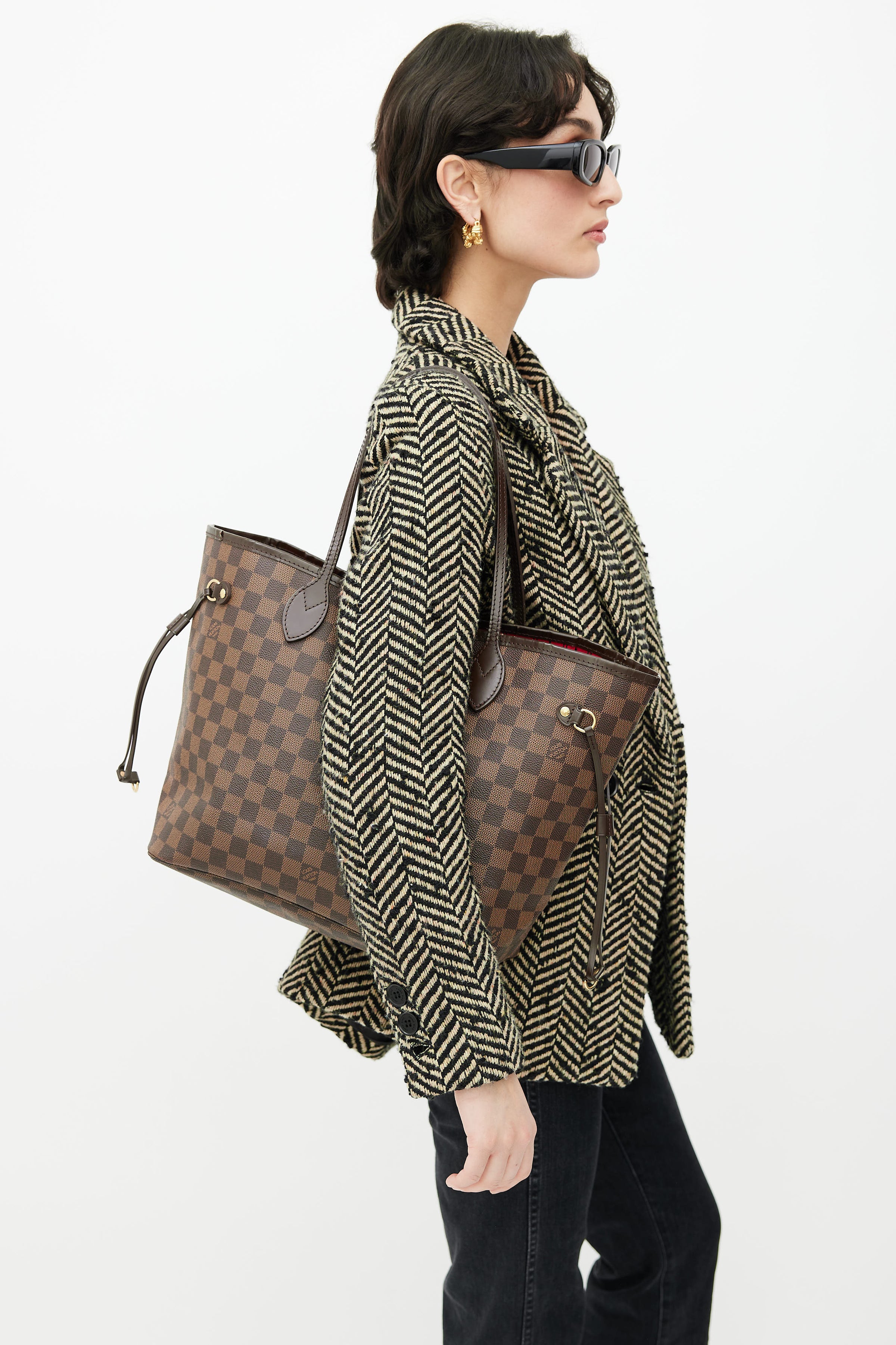 Louis Vuitton // Brown Monogram MM Neverfull Tote Bag – VSP Consignment