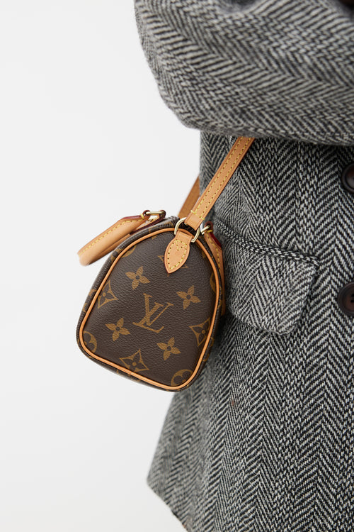 Louis Vuitton Brown Monogram Nano Speedy Bag