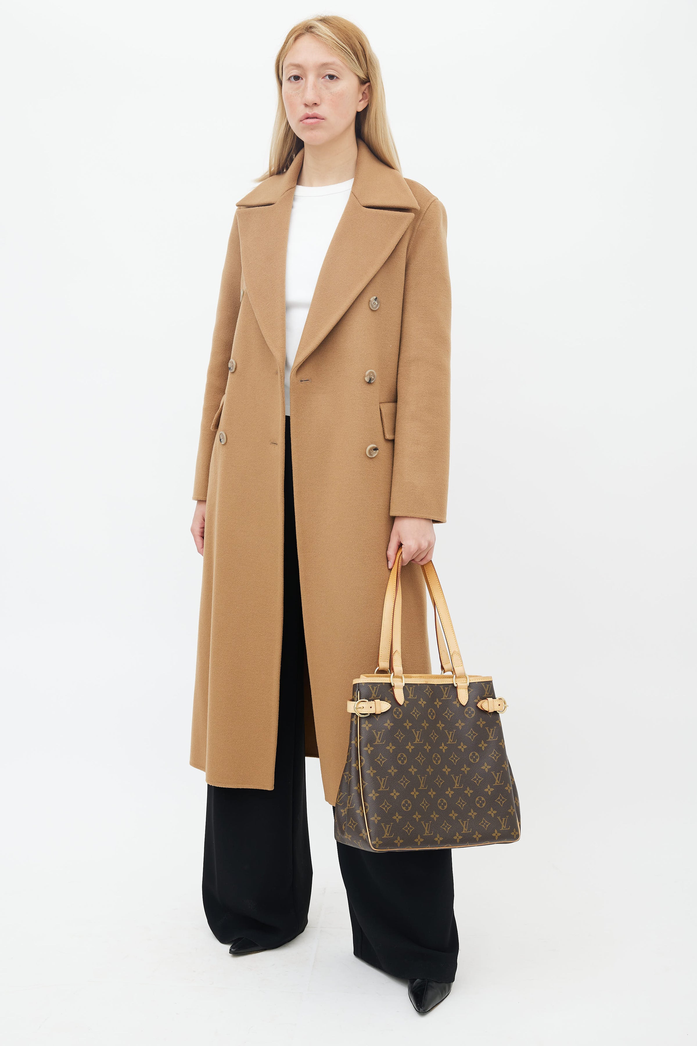 Louis Vuitton // Brown Monogram Batignolles Vertical Shoulder Bag – VSP  Consignment