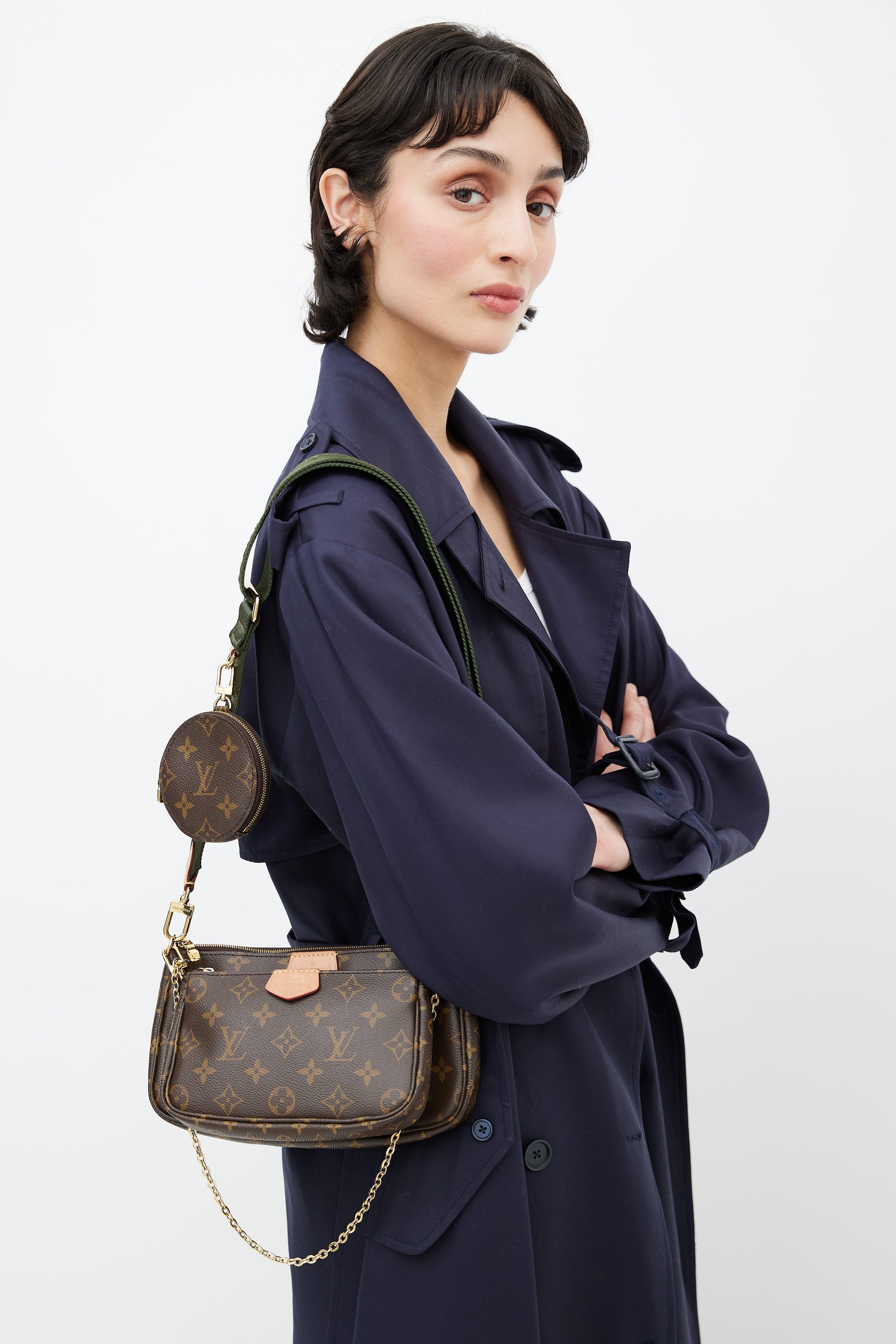 Louis Vuitton // Brown Monogram Multi Pochette Accessoires Bag