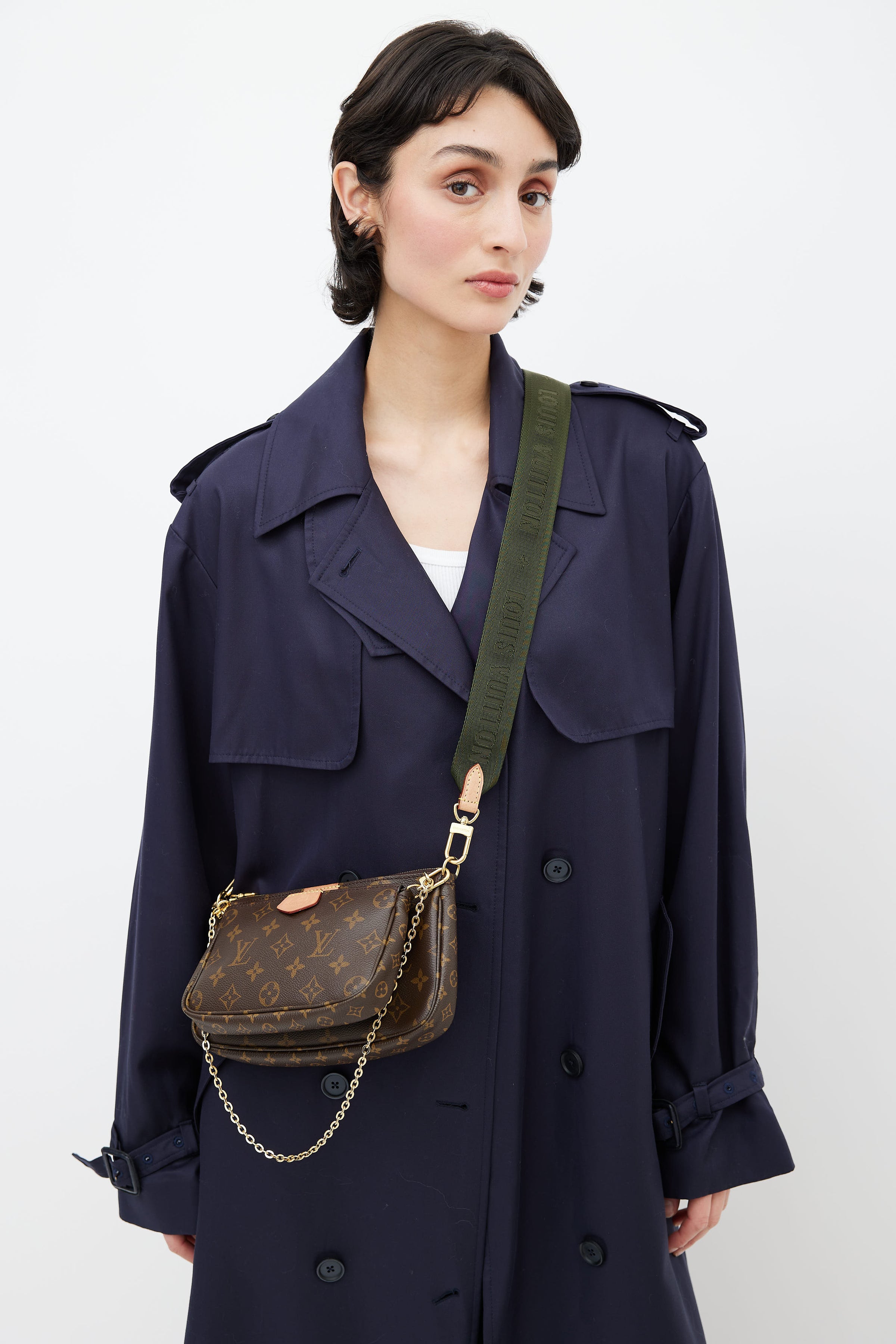 Louis Vuitton Multi Pochette Accessoires Shoulder Strap & Coin Purse -  Brown Bag Accessories, Accessories - LOU598094
