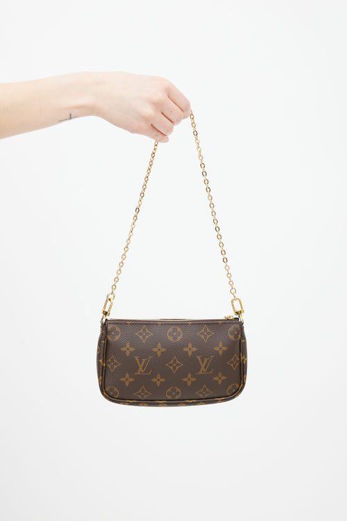 Louis Vuitton Brown Monogram Multi Pochette Accessoires Bag