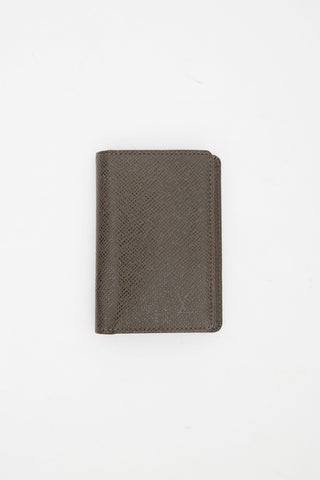 Louis Vuitton Dark Brown Leather Cardholder
