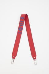 Louis Vuitton Blue/Red Taurillon Leather Bandouliere Shoulder Bag Strap at  1stDibs