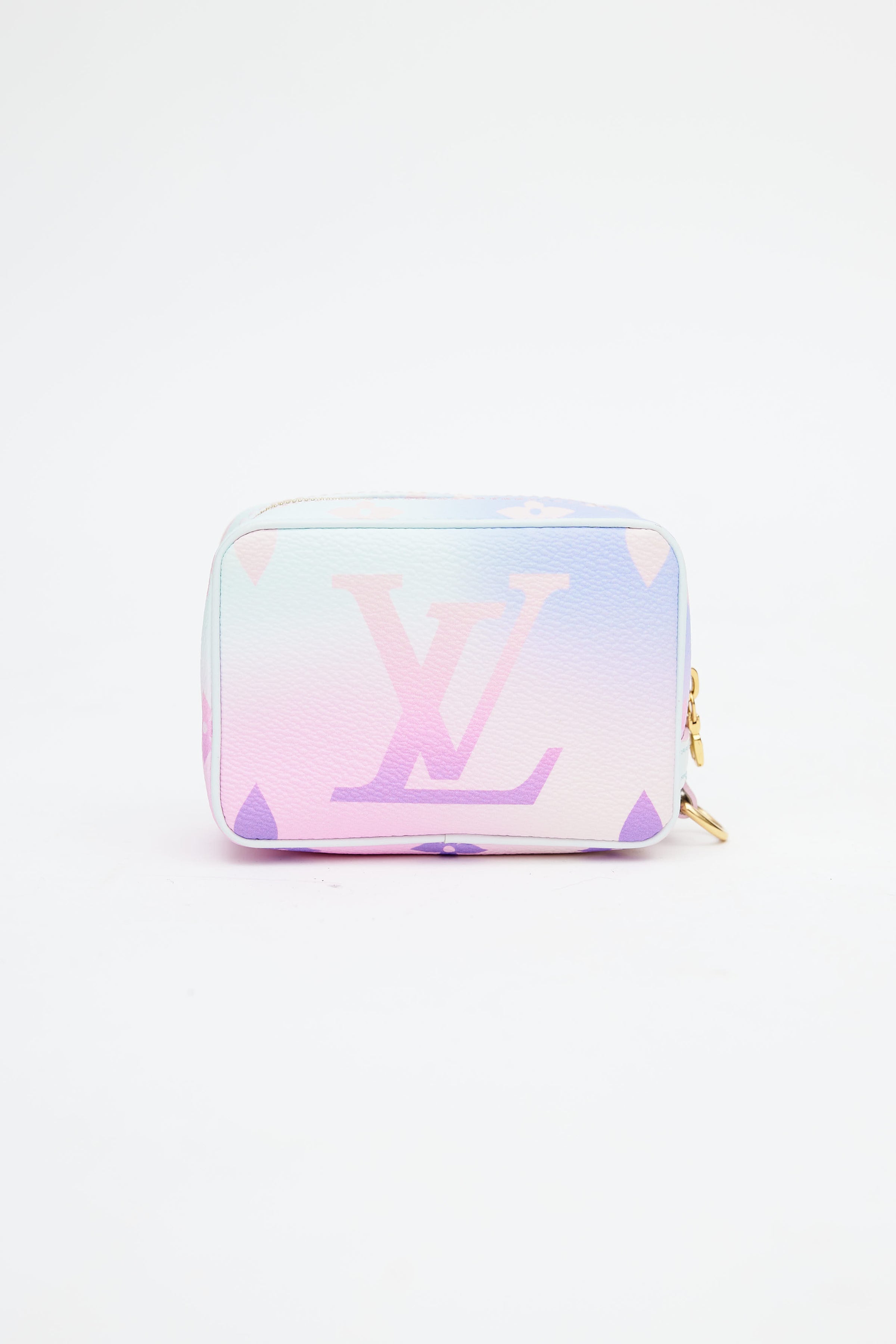 Louis Vuitton Pochette Cosmetique Sunrise Pastel in Coated Canvas with  Gold-tone - US