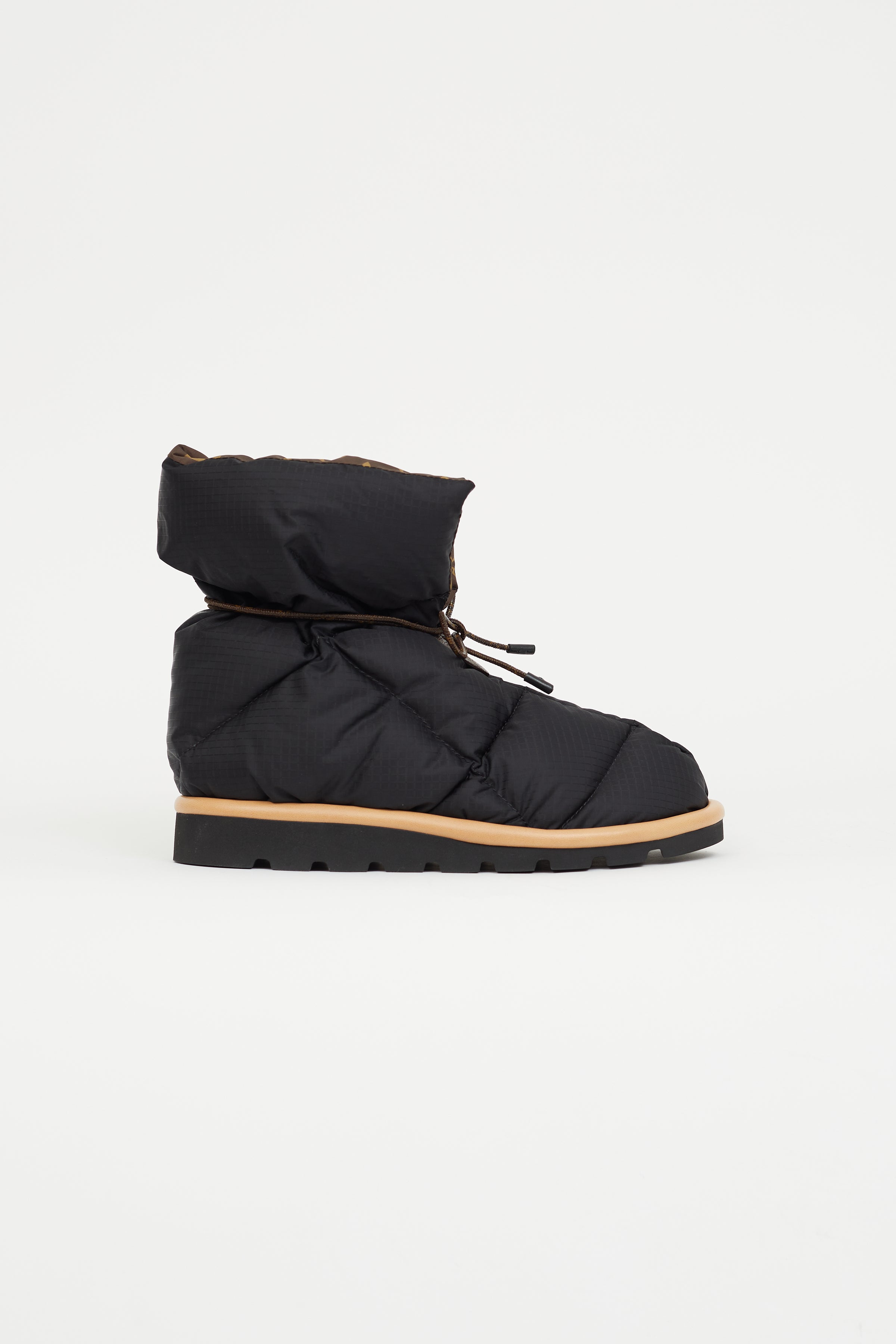 Louis Vuitton // Black & Brown Pillow Comfort Ankle Boot – VSP Consignment
