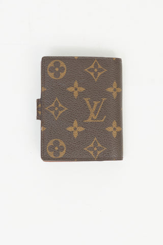 Louis Vuitton Brown Monogram Small Address Book Cover