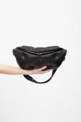 Maison Margiela // Black Puff Glam Slam Belt Bag – VSP Consignment
